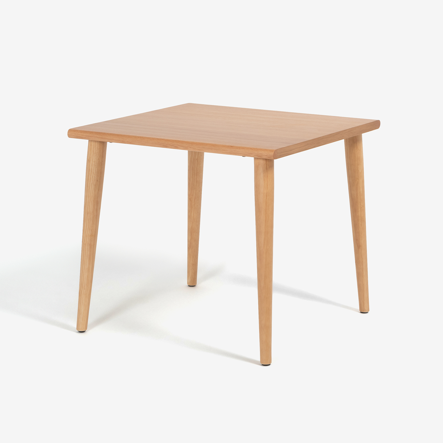 ダイニングテーブル「ユノ3」幅80cm レッドオーク材 ホワイトオーク色 丸脚 | 大塚家具 ONLINE SHOP