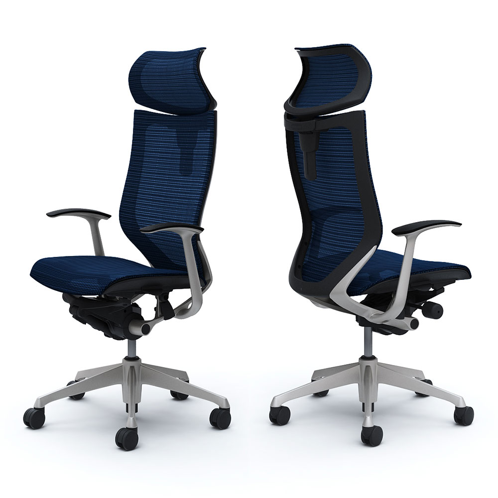 オカムラ　バロンチェア　メッシュ 黒 アームなし ハイバック オカムラ バロンチェア メッシュ 黒 アームなし ハイバック