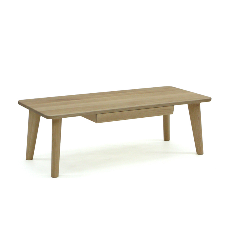 センターテーブル「リーフ3 OILT-925 WO」 ナラ材 ホワイトオーク色 | 大塚家具 オンラインショップ