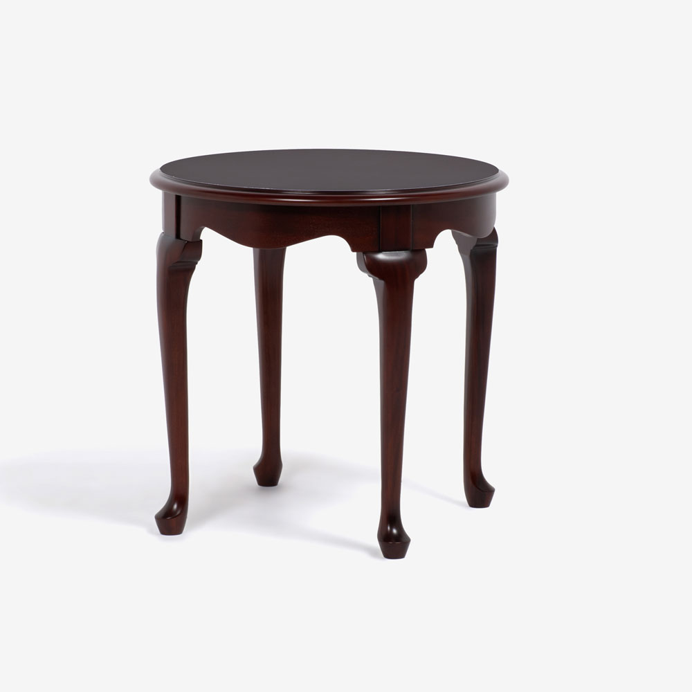 サイドテーブル「クイーンアン LT001RO」マホガニー材 | 大塚家具