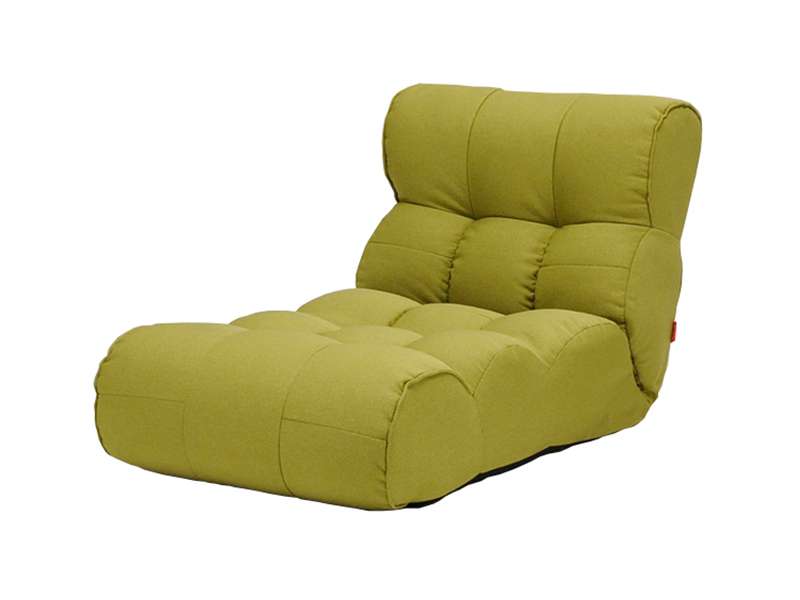 フロアチェア 座椅子「ピグレットJrロング」 布フレッシュグリーン色 | 大塚家具 ONLINE SHOP