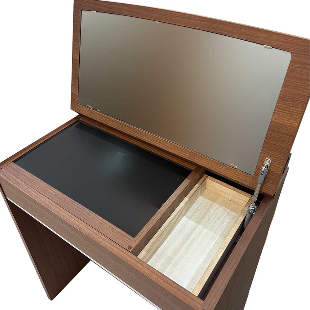 デスクミラー「バリー」幅65cm 全2色