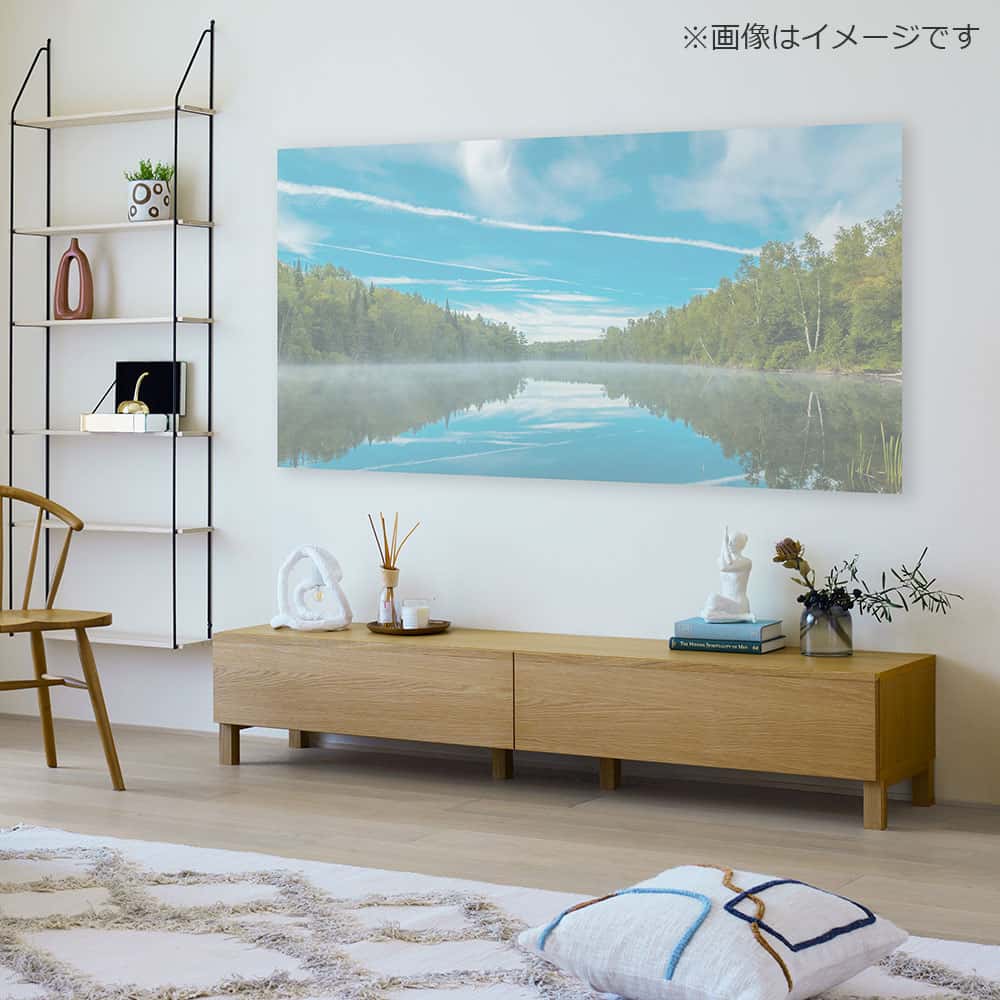 テレビボード「レッチェ」ホワイトオーク材 扉突板タイプ 全2サイズ