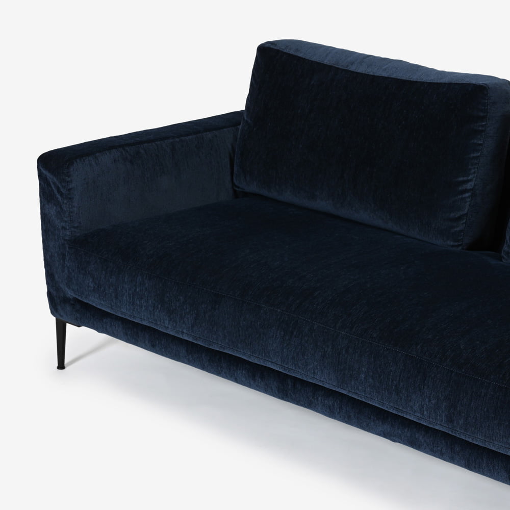 Abitamoda (アビタモーダ)ソファ「メダ」幅208cm カバーリング仕様 #4_4363 金属脚全2色【受注生産品】