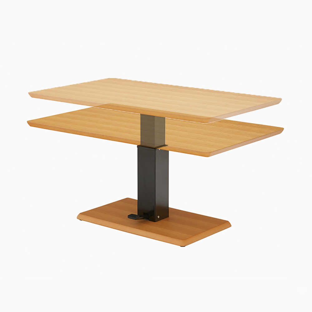 昇降式テーブル「フィット Cタイプ（長方形）」 ハイタイプ　全5種