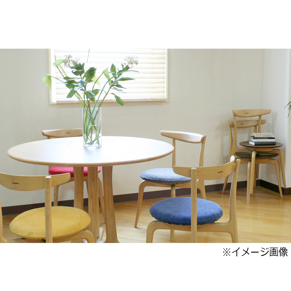 起立木工　ダイニングテーブル「OR-02」円形 直径105cm 全4種類【受注生産品】