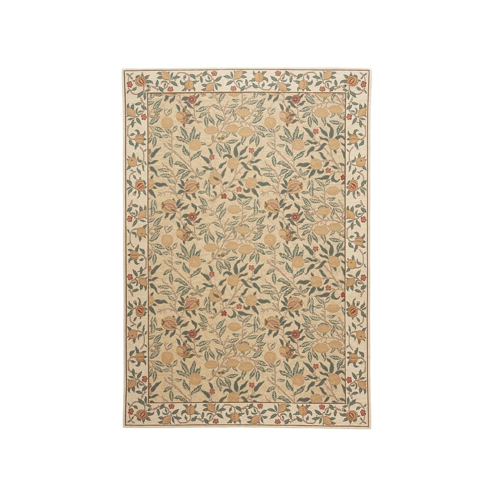 ラグ「フルーツ KF1706A」イエロー 全3サイズ Morris Design Studio(モリス)