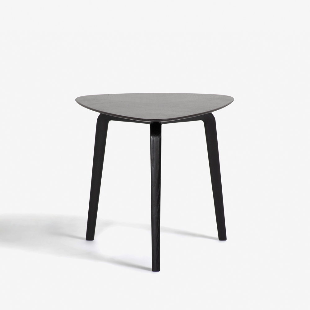 PoltronaFrau（ポルトローナ・フラウ）サイドテーブル 「フィオリーレ ハイタイプ」アッシュ材ダークブラウン色