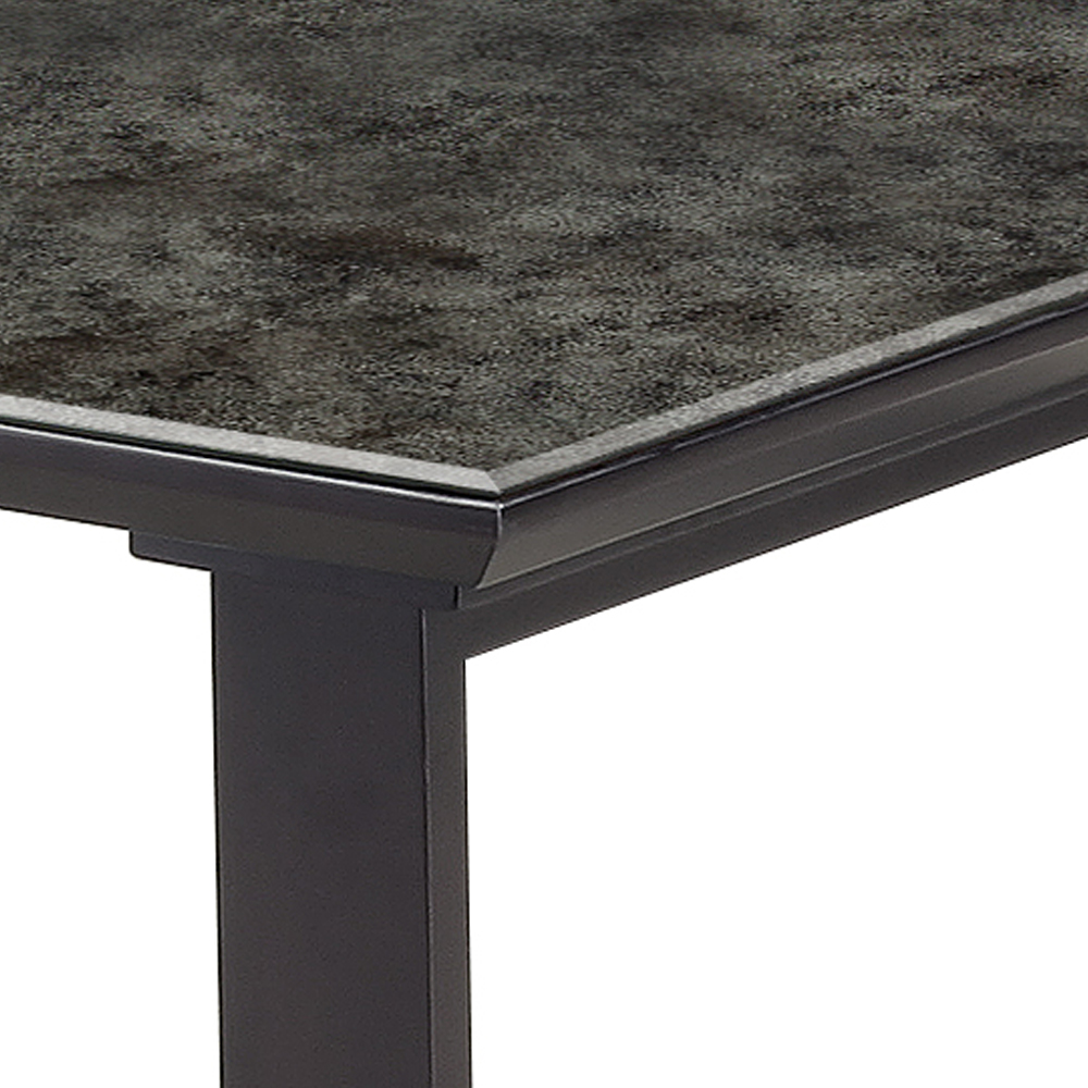 ダイニングテーブル「GT」4本脚タイプ ガラス天板 全4色 全2サイズ
