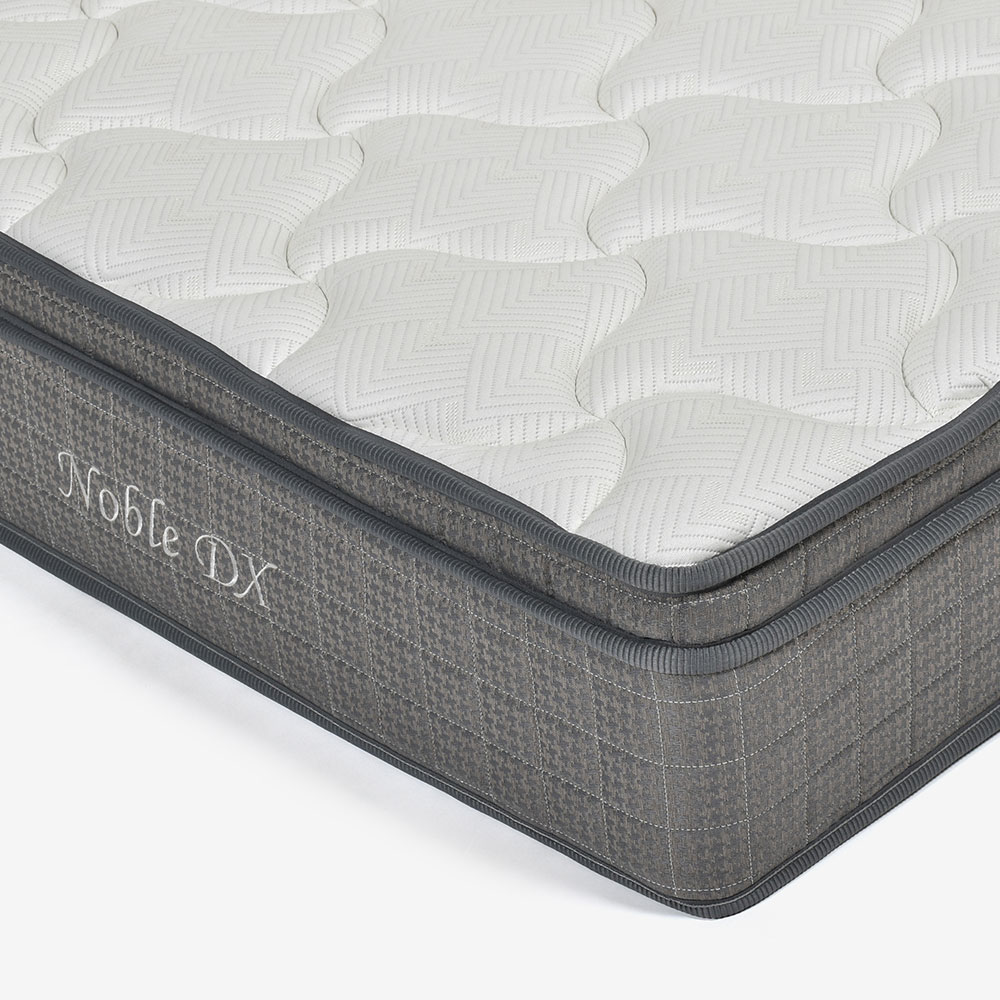 マットレス「ノーブルDX」ポケットコイル+ボトムクッション「SP-BOXN ハイ」全5サイズ【マットレス+ボトムのセット】