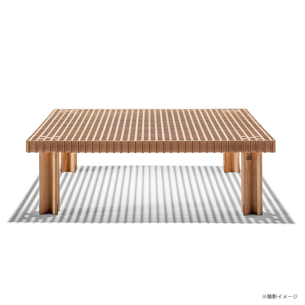 PoltronaFrau(ポルトローナ・フラウ)センターテーブル「キョウト」幅102cm ビーチ材