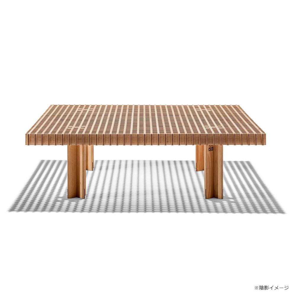 PoltronaFrau(ポルトローナ・フラウ)センターテーブル「キョウト」幅102cm ビーチ材