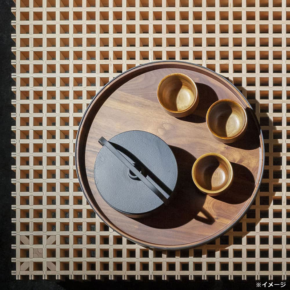 PoltronaFrau(ポルトローナ・フラウ)センターテーブル「キョウト」幅102cm 奥行50cm ビーチ材