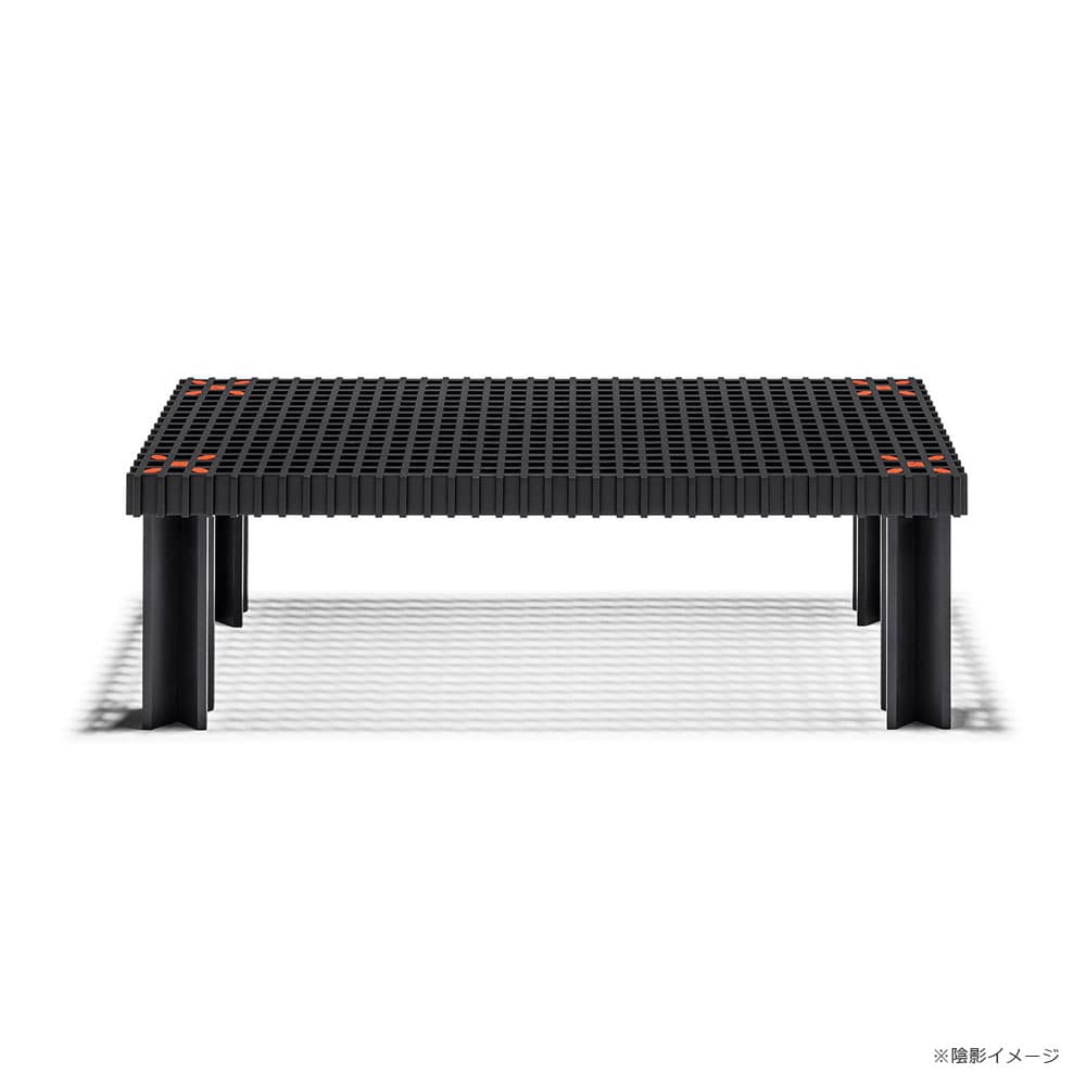 PoltronaFrau(ポルトローナ・フラウ)センターテーブル「キョウト」幅102cm 奥行50cm ビーチ材 ブラック色