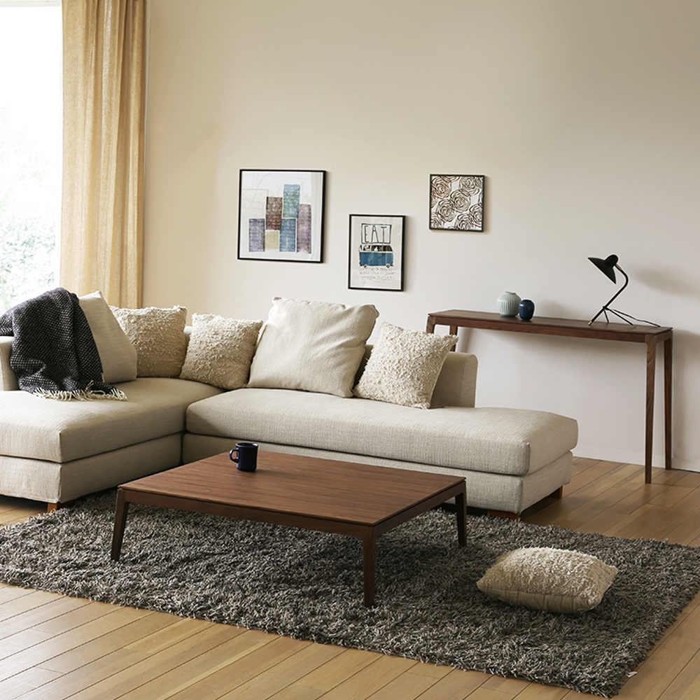 IDC大塚家具 MORISHIGE(モリシゲ) 天然木 ローリー サイドテーブル  