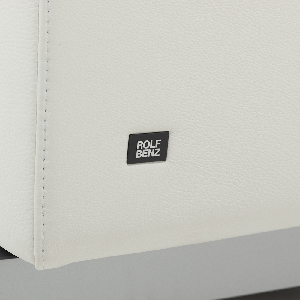 ROLF BENZ（ロルフベンツ）ソファ「VIDA」革 ホワイト色【期間限定特別ご提供品のため30%OFF】