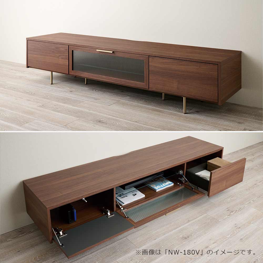 Pamouna(パモウナ)テレビボード「NW-210V」幅210cm 全4色【オンラインショップ限定品】