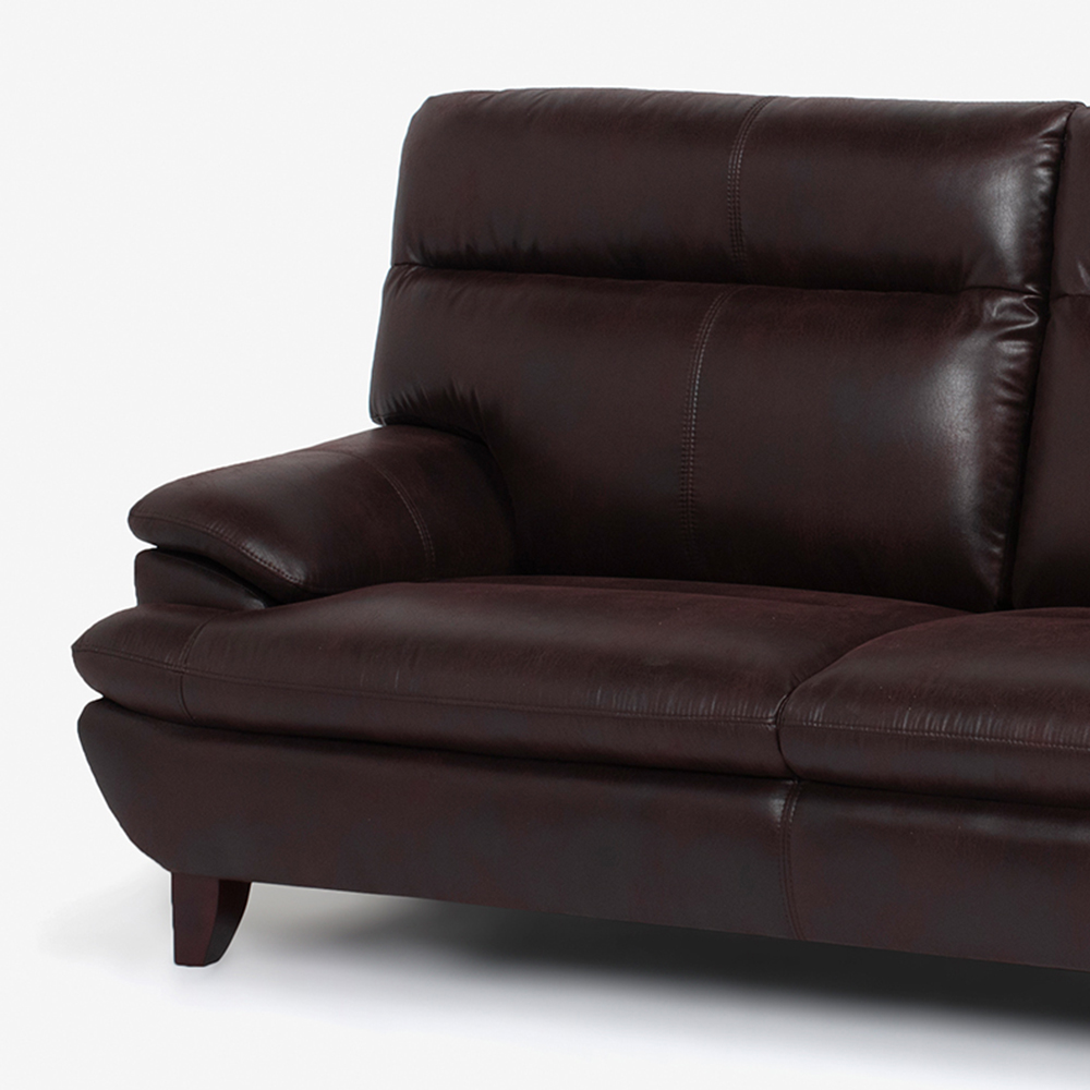 IDC大塚家具　ルーニー　オットマン　ブラウン IDC OTSUKA(大塚家具)のルーニー 本革オットマン！キャメル色が明るく