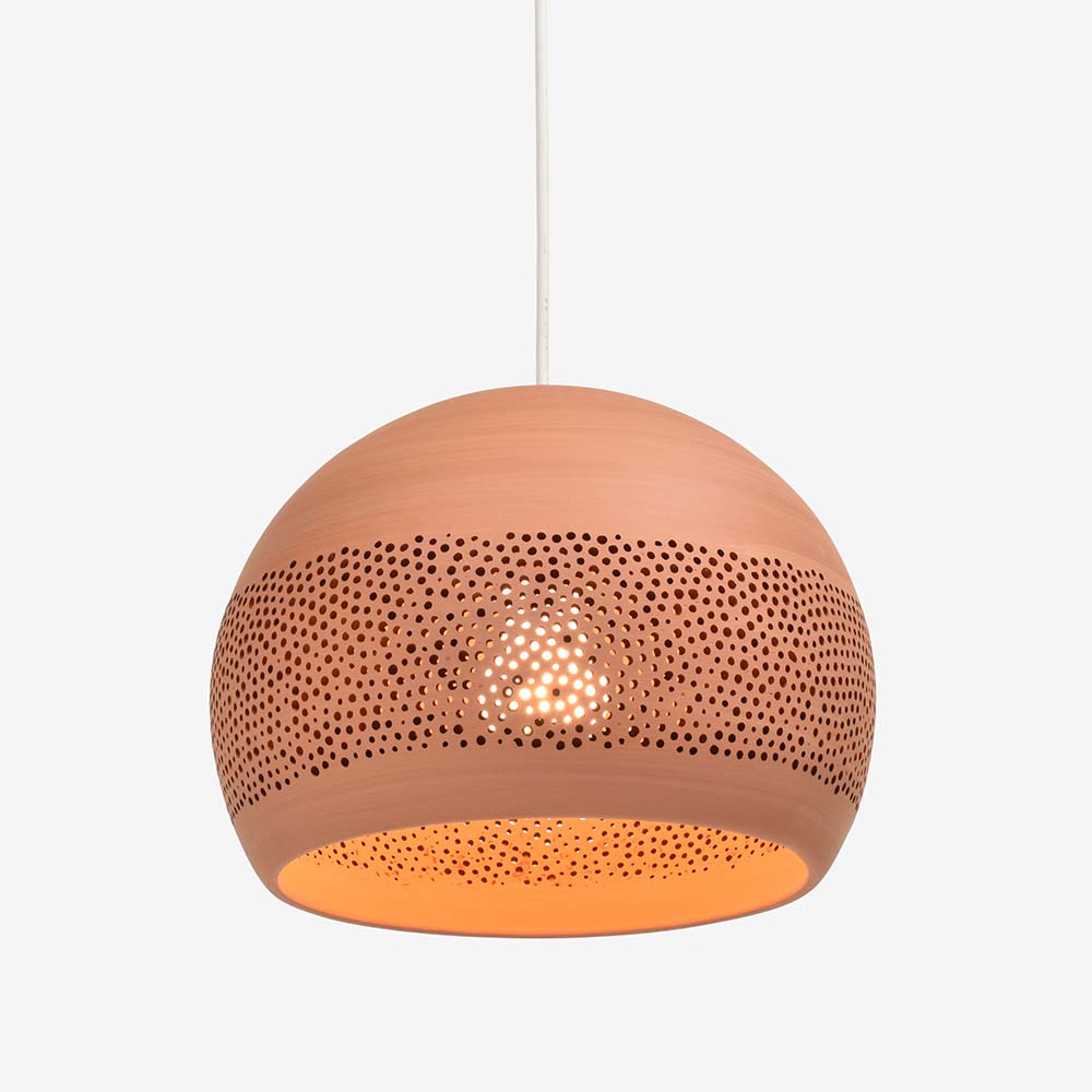 ペンダント「POT-SPONGE RO30RE」直径28cm ランプ別売