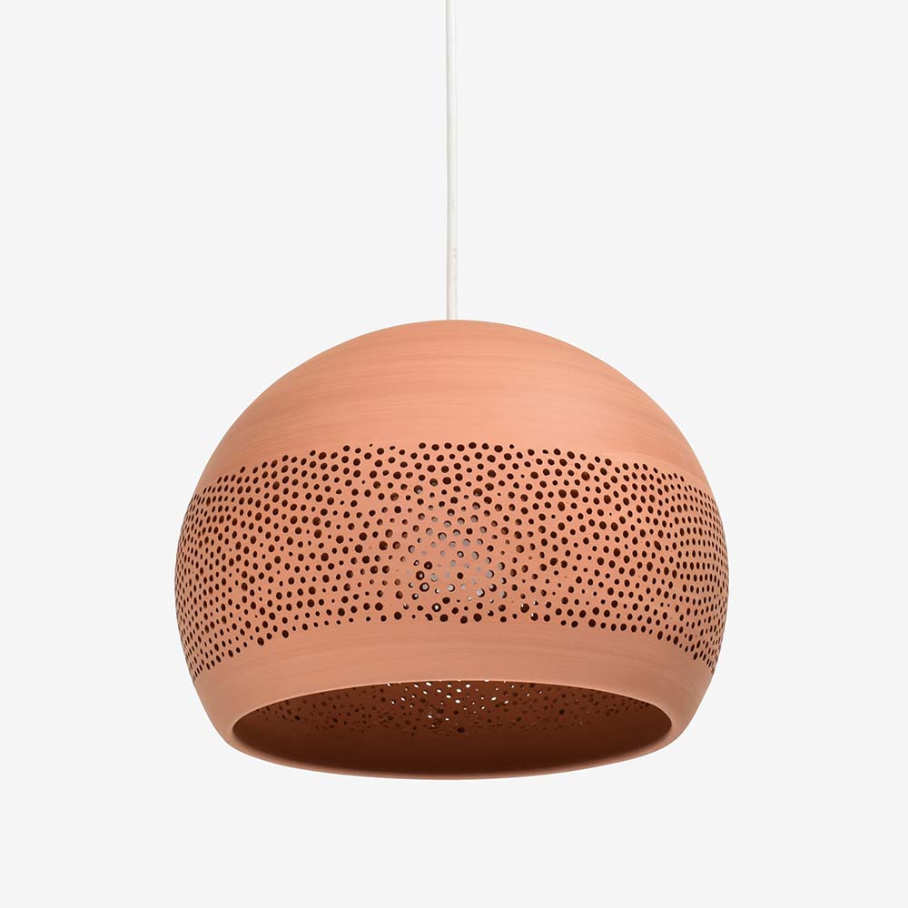 ペンダント「POT-SPONGE RO30RE」直径28cm ランプ別売