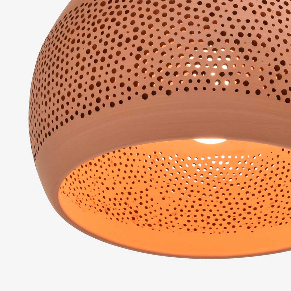 ペンダント「POT-SPONGE RO30RE」直径28cm ランプ別売