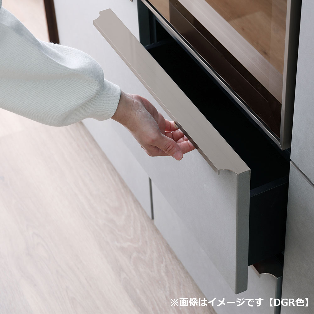 食器棚「シェルナ 100KB」幅100cm 奥行55cm 高さ198cm 全2色