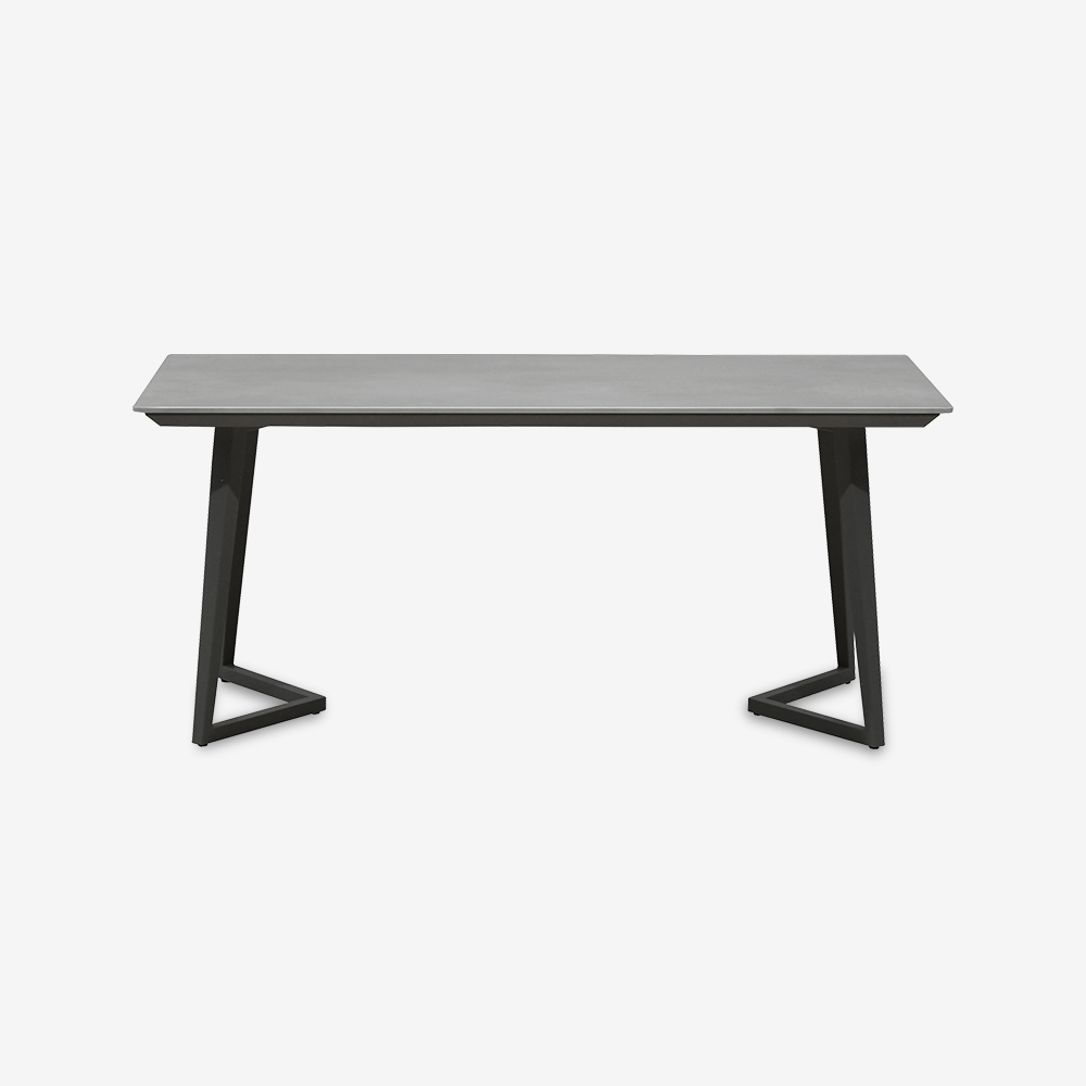 ダイニングセット テーブル「グレイス」セラミック天板 グレー色 全2サイズ+チェア「デリス」4脚セット 全2色