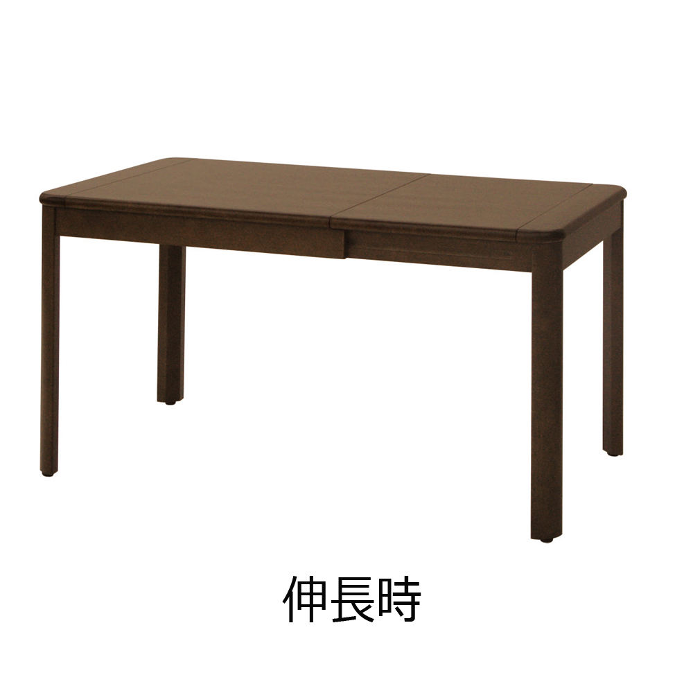 伸長式ダイニングテーブル「Rifaction（リファクション）DT-R9135」幅90-135cm オーク材全2色