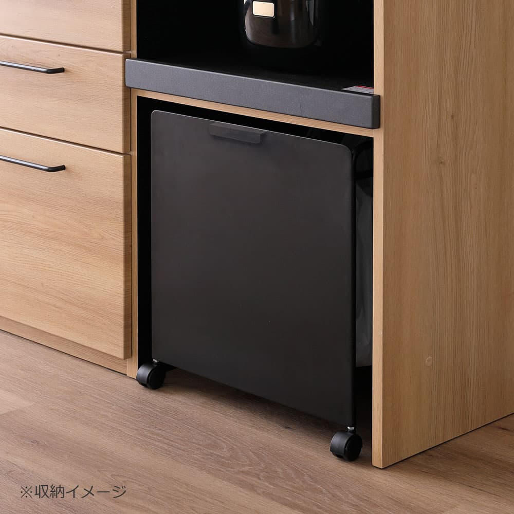 ダストボックスワゴン ゴミ袋仕様 幅50cm 全2色