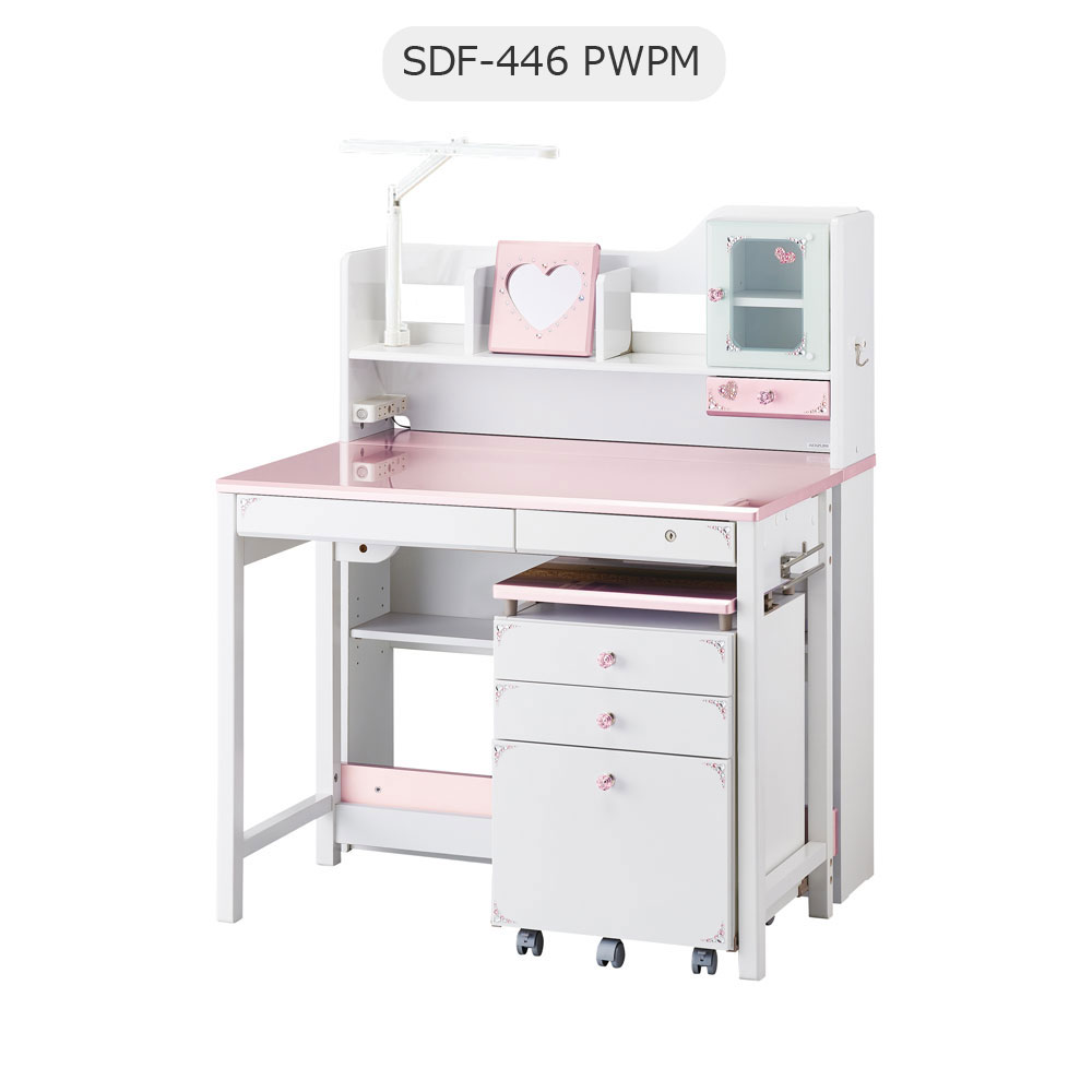 学習デスク「デコプリ」幅97cm ステップアップデスク 全2色