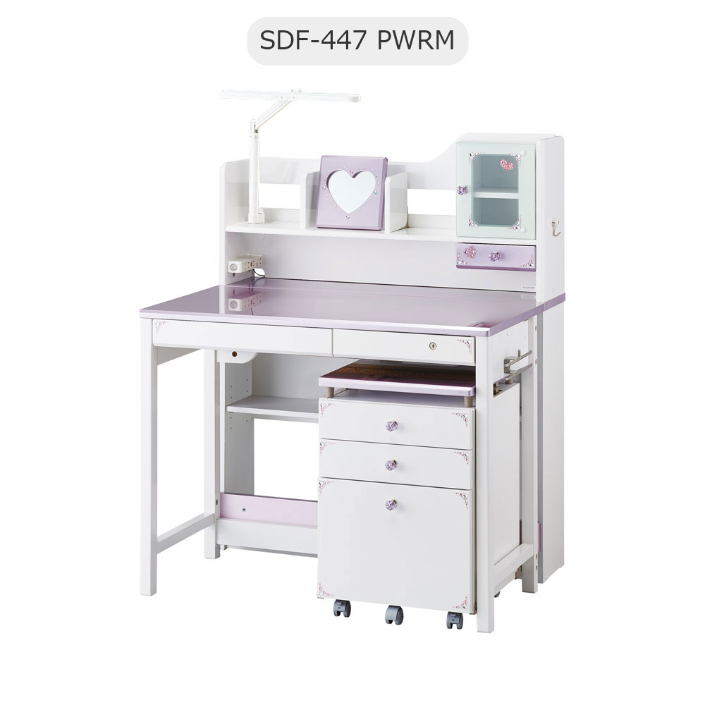 学習デスク「デコプリ」幅97cm ステップアップデスク 全2色