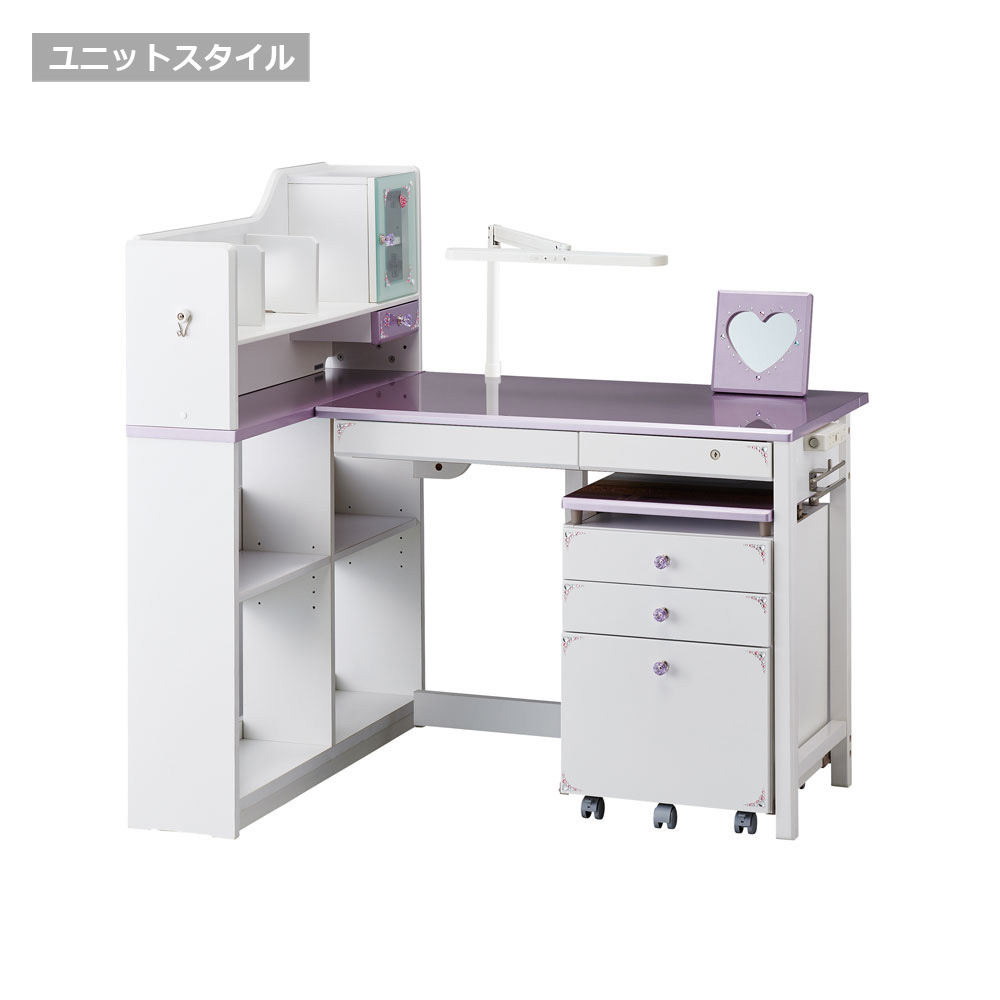 学習デスク「デコプリ」幅97cm ステップアップデスク 全2色