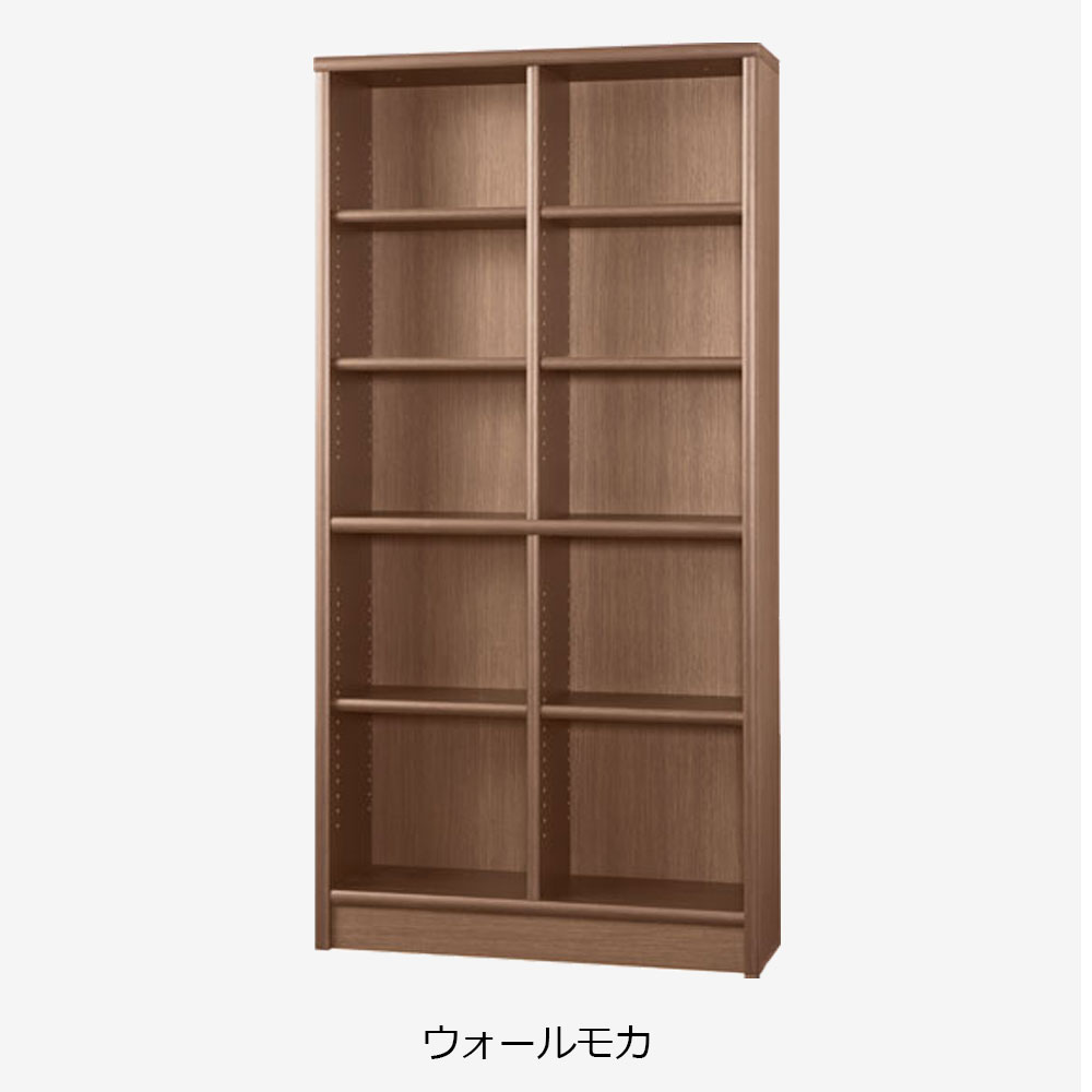 小島工芸　書棚 「Nアコード 90H」幅90.3cm ハイタイプ 全4色