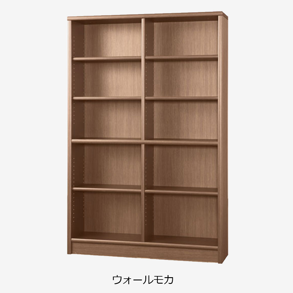 小島工芸　書棚 「Nアコード 120H」幅118.3cm ハイタイプ 全4色