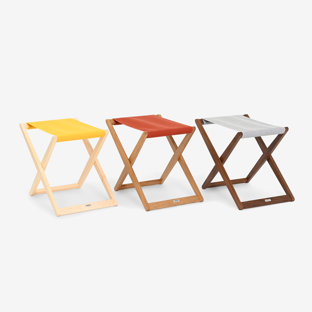 折りたたみスツール「Friendly!!M folding stool SC045-1S」全3色【受注生産品】