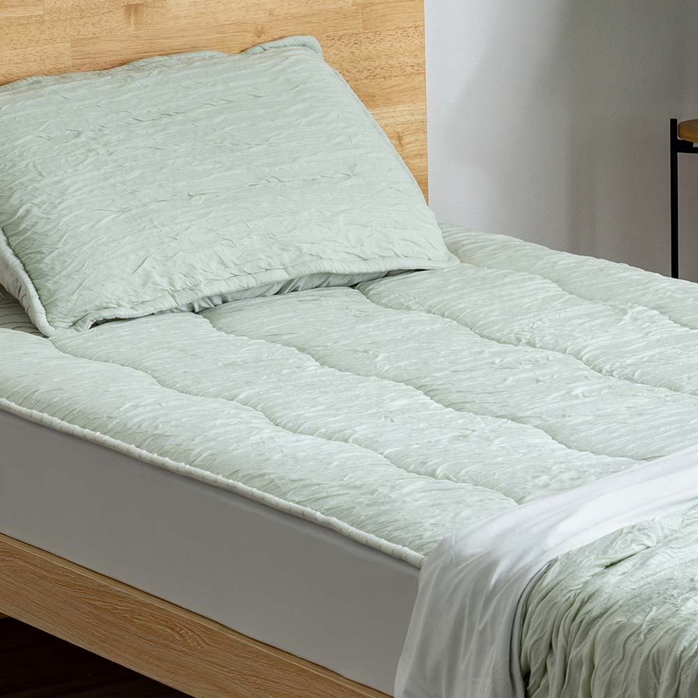 ボックスシーツパッド「ふわとろアイス」全3サイズ 全3色