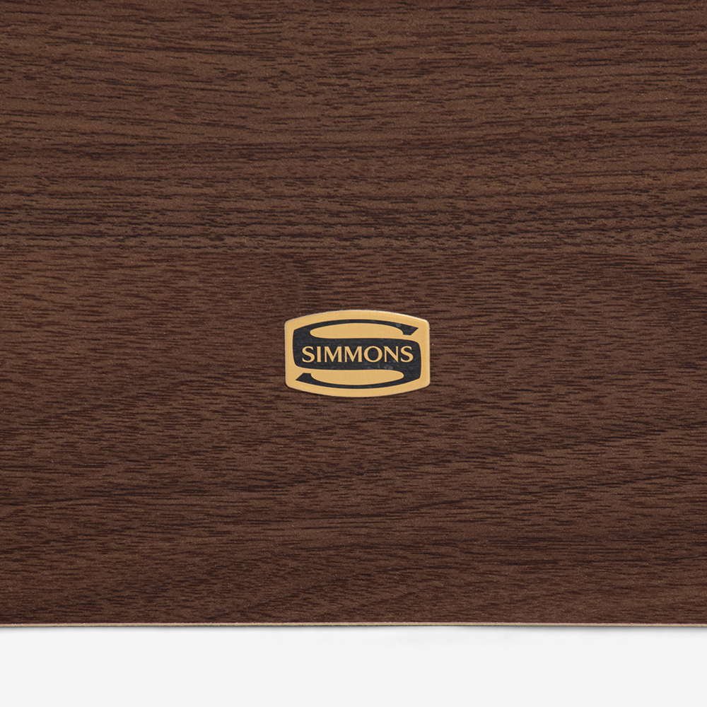 SIMMONS（シモンズ）ベッドフレーム「オラール スリムシェルフ」引出し付き 布床板仕様 全4色 全6サイズ