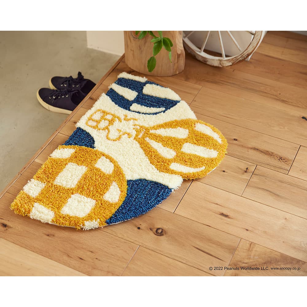マット「スヌーピー バルーンマット」 70x48cm PEANUTS(ピーナッツ)