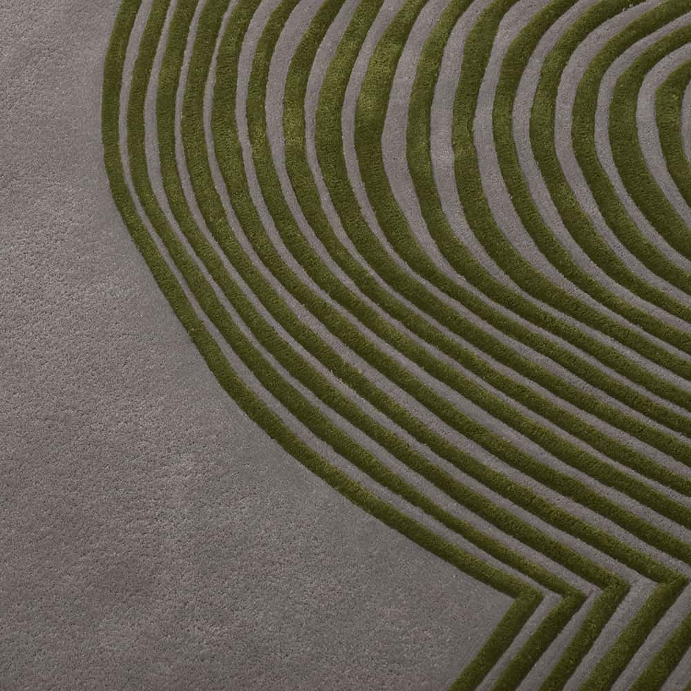 ラグ「KIBO キボ 80960 145/124」幅140 x 奥行200cm 防炎【受注生産品】FISCHBACHER 1819(フィッシュバッハ 1819)