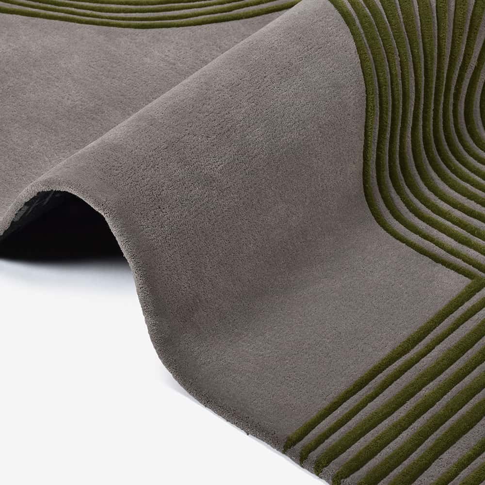 ラグ「KIBO キボ 80960 145/124」幅140 x 奥行200cm 防炎【受注生産品】FISCHBACHER 1819(フィッシュバッハ 1819)