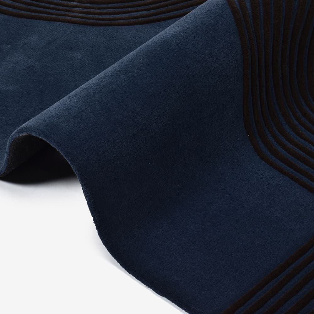 ラグ「KIBO キボ 80960 131/217」幅140 x 奥行200cm 防炎【受注生産品】FISCHBACHER 1819(フィッシュバッハ 1819)
