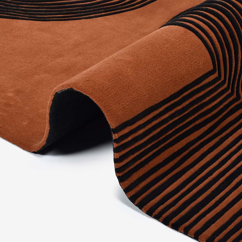 ラグ「KIBO キボ 80960 197/106」幅140 x 奥行200cm 防炎【受注生産品】FISCHBACHER 1819(フィッシュバッハ 1819)