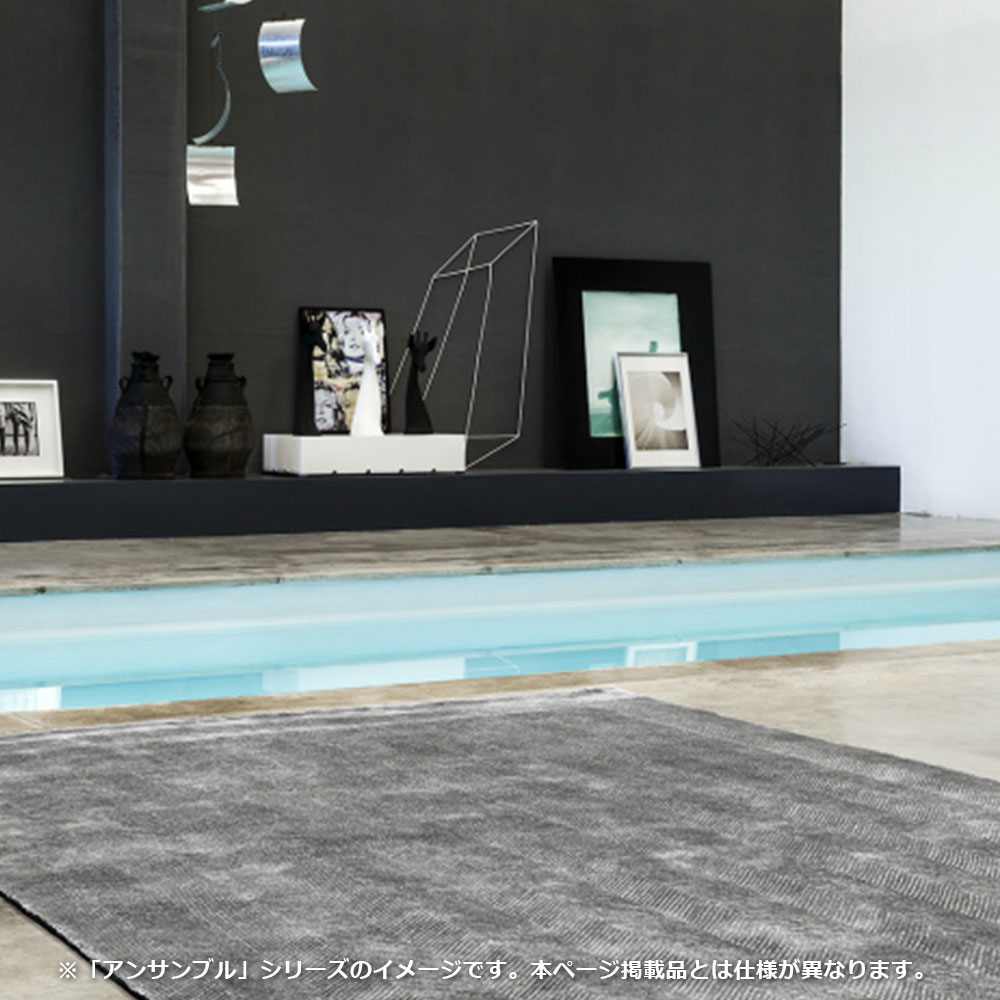 ラグ「ENSEMBLE BENU アンサンブル ビニュー 80771 122」幅140 x 奥行200cm 防炎【受注生産品】FISCHBACHER 1819(フィッシュバッハ 1819)