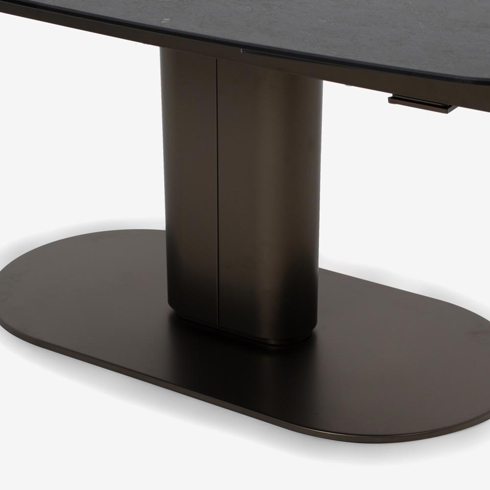 Calligaris（カリガリス）伸長式ダイニングテーブル「 カメオ CS4124S」幅165-241cm 天板セラミックガラス