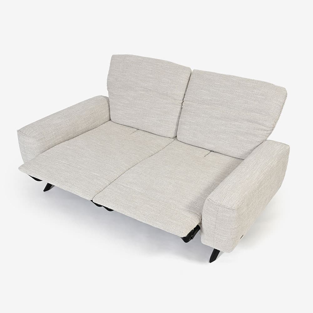 himolla(ヒモラ)電動ソファ 2.5人掛け「シグナ model.1552」幅200cm 布#24オフ【お手入れキットの特典付き】