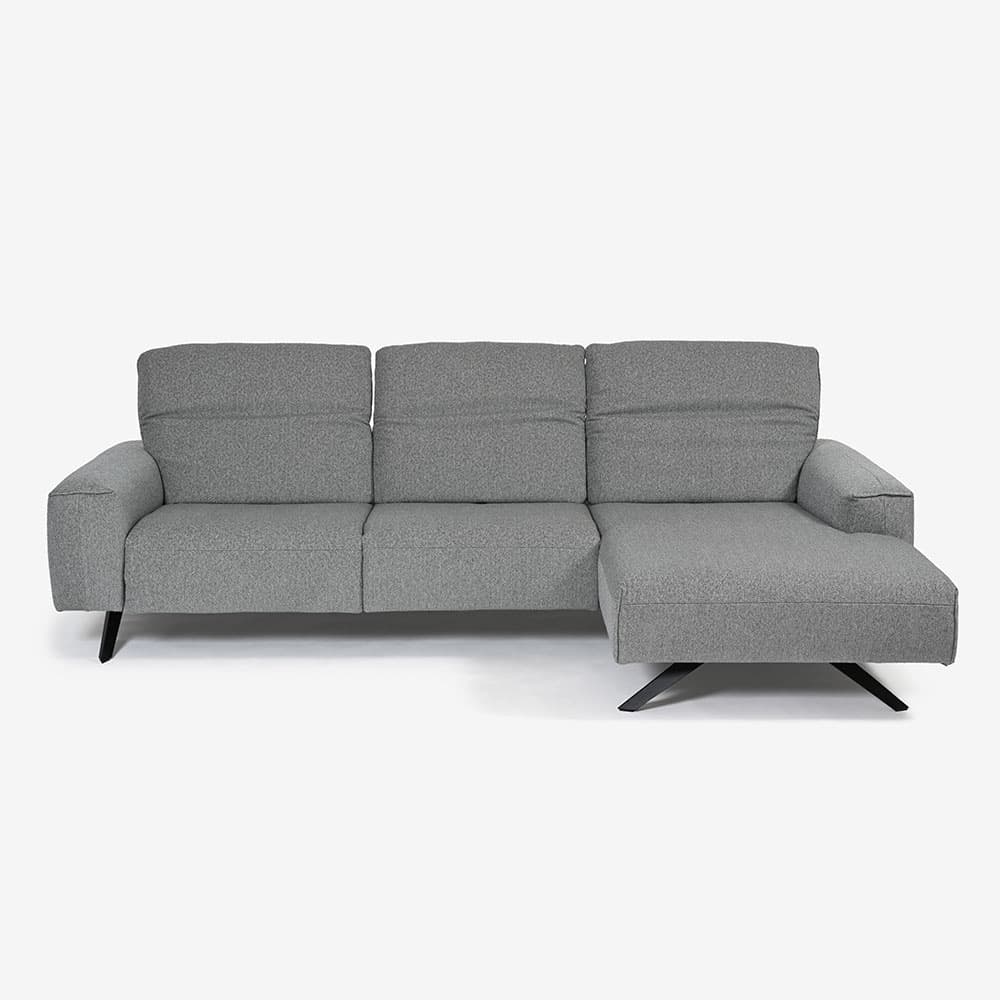 himolla（ヒモラ）カウチソファ 向かって右カウチ「シグナ model.1552」幅277cm 布#20Q2ミストラル 【お手入れキットの特典付き】