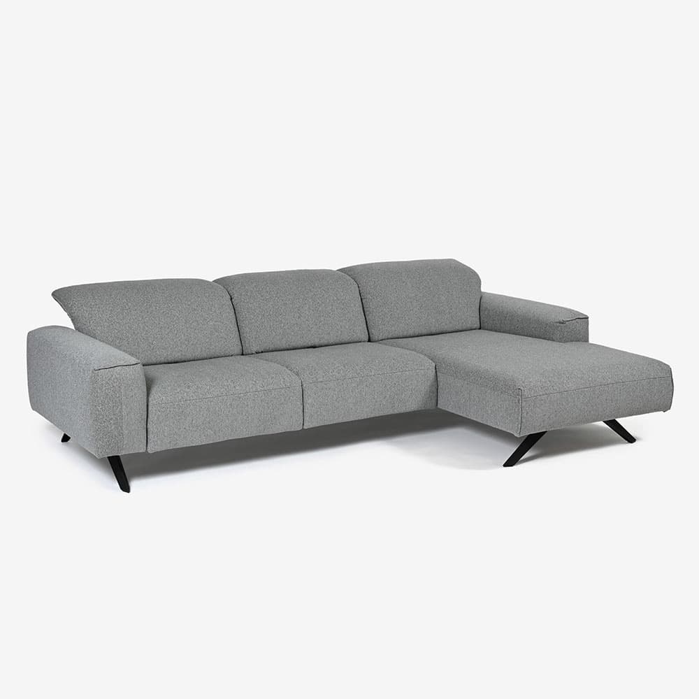 himolla（ヒモラ）カウチソファ 向かって右カウチ「シグナ model.1552」幅277cm 布#20Q2ミストラル 【お手入れキットの特典付き】