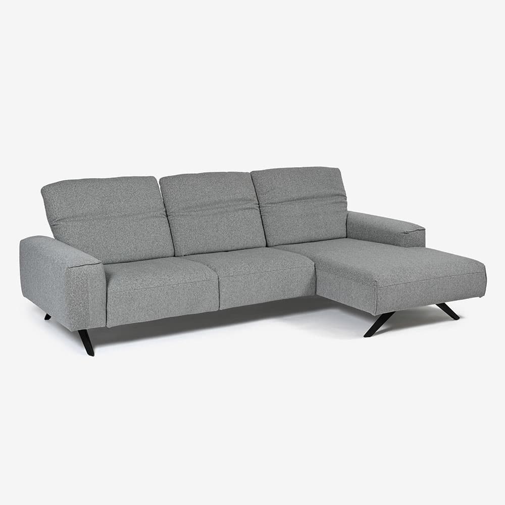 himolla（ヒモラ）カウチソファ 向かって右カウチ「シグナ model.1552」幅277cm 布#20Q2ミストラル 【お手入れキットの特典付き】