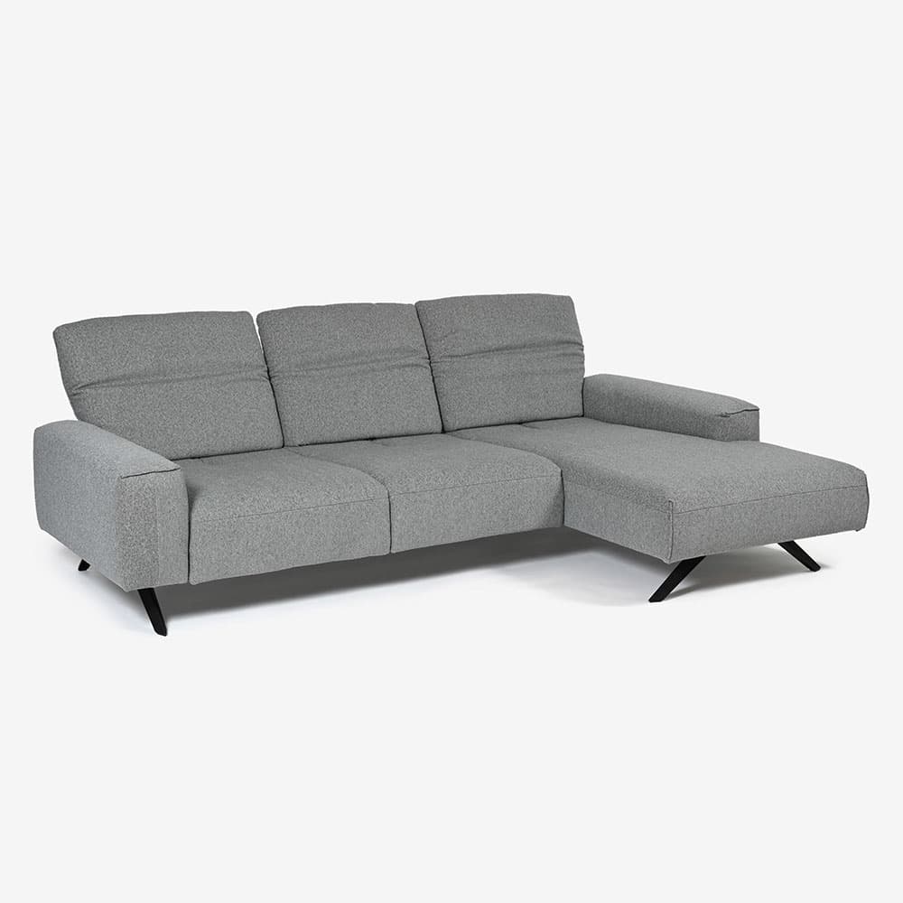 himolla（ヒモラ）カウチソファ 向かって右カウチ「シグナ model.1552」幅277cm 布#20Q2ミストラル 【お手入れキットの特典付き】