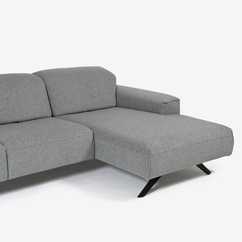 himolla（ヒモラ）カウチソファ 向かって右カウチ「シグナ model.1552」幅277cm 布#20Q2ミストラル 【お手入れキットの特典付き】